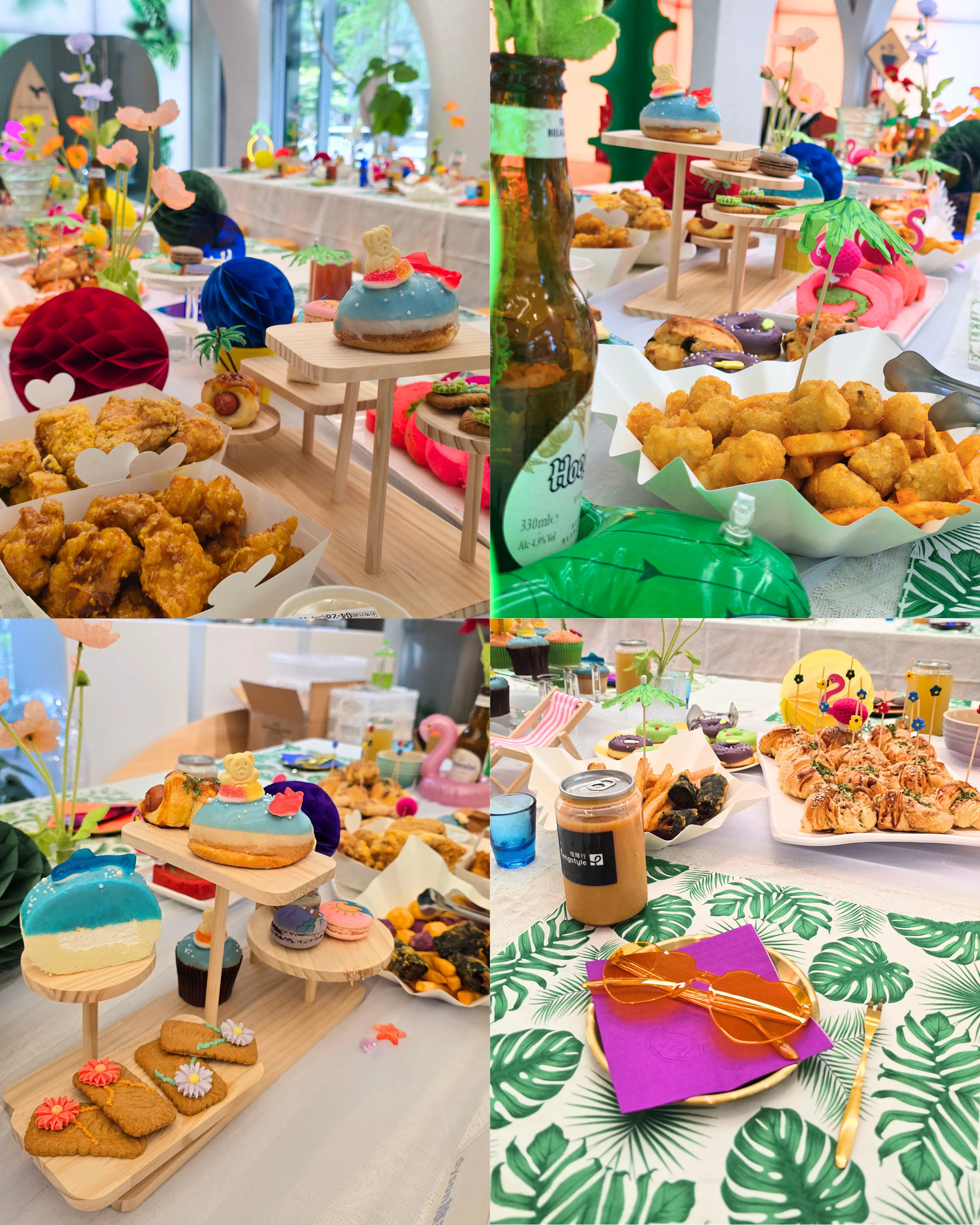 C 方案 — 企業茶會 / Candy Bar 全景